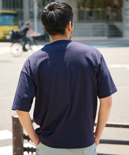 CIAOPANIC TYPY（チャオパニックティピー）の「USAコットンカレッジプリントフットボールTee（Tシャツ/カットソー・メンズ・ブラック/オフホワイト/ゴールド/グリーン・SMALL/MEDIUM/LARGE/X-LARGE）」の7枚目の写真