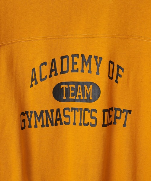 CIAOPANIC TYPY（チャオパニックティピー）の「USAコットンカレッジプリントフットボールTee（Tシャツ/カットソー・メンズ・ブラック/オフホワイト/ゴールド/グリーン・SMALL/MEDIUM/LARGE/X-LARGE）」の19枚目の写真