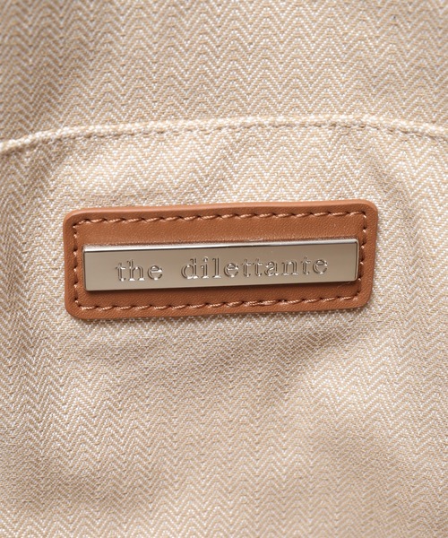 the dilettante(ザ・ディレッタント)の「《別注》【the dilettante / ザ ディッレタント】ジャガードバッグ◆(トートバッグ・レディース・ブラウン/イエロー・FREE)」の5枚目の写真