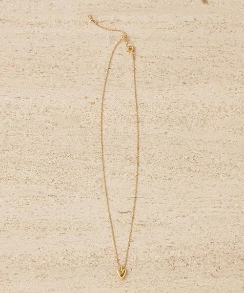 CITEN（シテン）の「＜CITEN＞ニュアンス ハートモチーフ ネックレス（ネックレス・レディース・シルバー/ゴールド・FREE）」の8枚目の写真