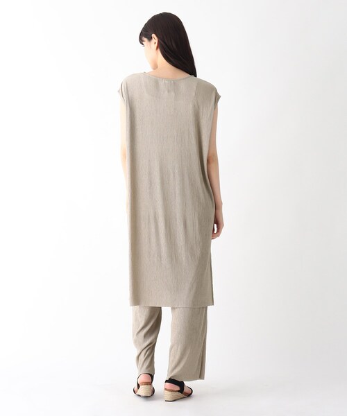 DRESKIP(ドレスキップ)の「◆【2点セット】ランダムプリーツトップス×パンツ(セットアップ・レディース・グレー系その他/サンドベージュ/ブラウン系その他・02/03)」の10枚目の写真