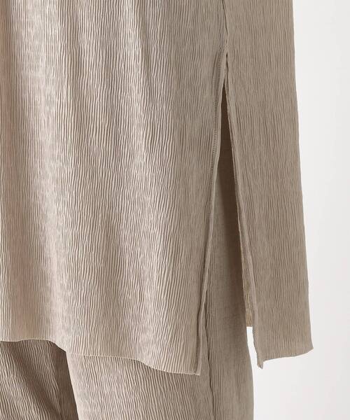 DRESKIP(ドレスキップ)の「◆【2点セット】ランダムプリーツトップス×パンツ(セットアップ・レディース・グレー系その他/サンドベージュ/ブラウン系その他・02/03)」の13枚目の写真