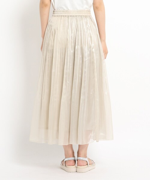 grove(グローブ)の「◆箔プリントプリーツスカート(スカート・レディース・ナチュラル/イエロー/ブラウン系その他・02/04/03/01)」の7枚目の写真