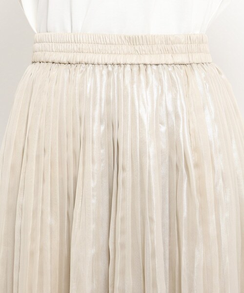 grove(グローブ)の「◆箔プリントプリーツスカート(スカート・レディース・ナチュラル/イエロー/ブラウン系その他・02/04/03/01)」の8枚目の写真