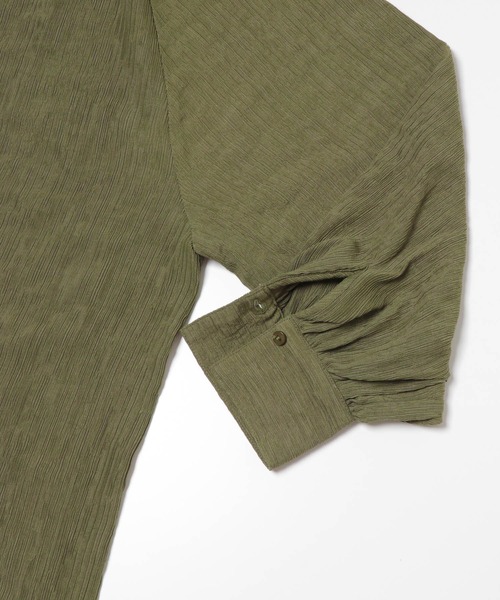 SENSE OF PLACE by URBAN RESEARCH（センスオブプレイスバイアーバンリサーチ）の「ヨウリュウカフタンワンピース（ワンピース・レディース・ブラック/カーキ/アイボリー/ラベンダー・ONE）」の10枚目の写真