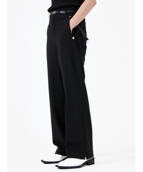 ESC STUDIO（イーエスシースタジオ）の「【ESC STUDIO/イーエスシー スタジオ】Stud slacks/スタッズスラックス セットアップ（スラックス・メンズ・ブラック/グレー・ONE SIZE）」の2枚目の写真