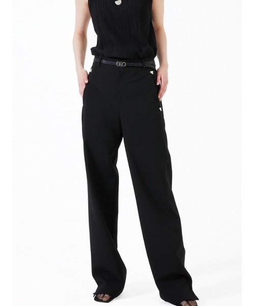 ESC STUDIO（イーエスシースタジオ）の「【ESC STUDIO/イーエスシー スタジオ】Stud slacks/スタッズスラックス セットアップ（スラックス・メンズ・ブラック/グレー・ONE SIZE）」の5枚目の写真