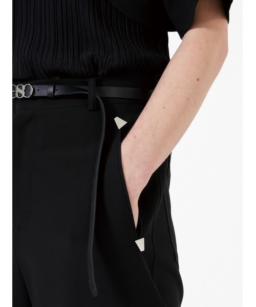 ESC STUDIO（イーエスシースタジオ）の「【ESC STUDIO/イーエスシー スタジオ】Stud slacks/スタッズスラックス セットアップ（スラックス・メンズ・ブラック/グレー・ONE SIZE）」の6枚目の写真