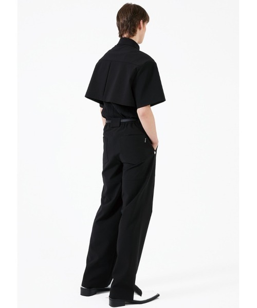 ESC STUDIO（イーエスシースタジオ）の「【ESC STUDIO/イーエスシー スタジオ】Stud slacks/スタッズスラックス セットアップ（スラックス・メンズ・ブラック/グレー・ONE SIZE）」の3枚目の写真