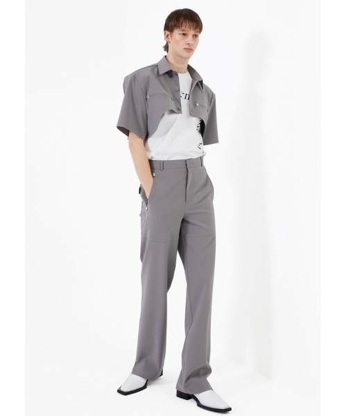 ESC STUDIO（イーエスシースタジオ）の「【ESC STUDIO/イーエスシー スタジオ】Stud slacks/スタッズスラックス セットアップ（スラックス・メンズ・ブラック/グレー・ONE SIZE）」の14枚目の写真