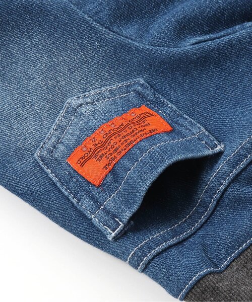 BREEZE（ブリーズ）の「ベビー腹巻デニム 9分丈（その他パンツ・キッズ・ネイビー/その他10/ブルー・80/90/70）」の13枚目の写真
