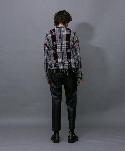 Iroquois(イロコイ)の「SYNTHETIC LEATHER TAPERED PT(その他パンツ・メンズ・ブラック/ブラウン・1/3/2)」の10枚目の写真
