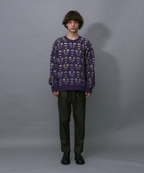 Iroquois(イロコイ)の「SYNTHETIC LEATHER TAPERED PT(その他パンツ・メンズ・ブラック/ブラウン・1/3/2)」の14枚目の写真