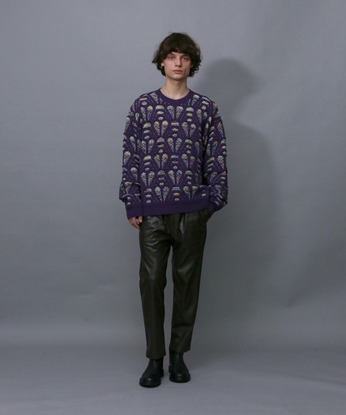 Iroquois(イロコイ)の「SYNTHETIC LEATHER TAPERED PT(その他パンツ・メンズ・ブラック/ブラウン・1/3/2)」の15枚目の写真