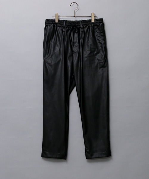 Iroquois(イロコイ)の「SYNTHETIC LEATHER TAPERED PT(その他パンツ・メンズ・ブラック/ブラウン・1/3/2)」の19枚目の写真