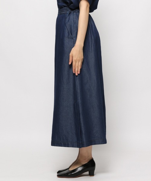 LEPSIM（レプシィム）の「ミリタリーナロースカート　955650（スカート・レディース・ネイビー/グレー/ライトグリーン・FREE）」の9枚目の写真