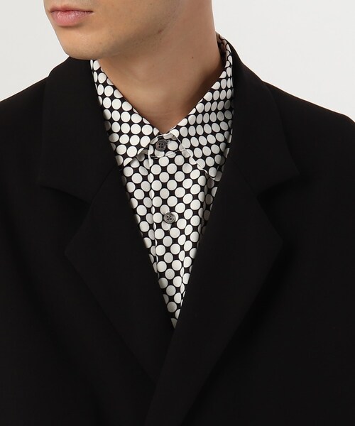 tk.TAKEO KIKUCHI（ティーケータケオキクチ）の「◆TR起毛ストレッチダブルジャケット（スーツジャケット・メンズ・ブラック/ブラウン系その他・03/02）」の4枚目の写真