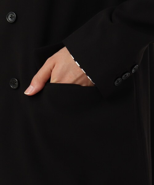 tk.TAKEO KIKUCHI（ティーケータケオキクチ）の「◆TR起毛ストレッチダブルジャケット（スーツジャケット・メンズ・ブラック/ブラウン系その他・03/02）」の5枚目の写真