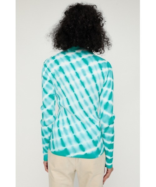 SLY（スライ）の「DYEING HG RIB TOPS ハイゲージ リブ トップス（ニット/セーター・レディース・ターコイズブルー/ブラウン系その他2/オレンジ系その他・FREE）」の13枚目の写真