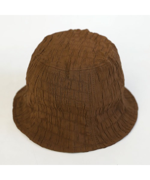 select MOCA（セレクトモカ）の「クリンクルバケットハット（ハット・レディース・ブラック/ベージュ/ブラウン・FREE）」の12枚目の写真