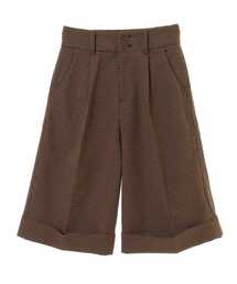 センタープレスハーフパンツ
