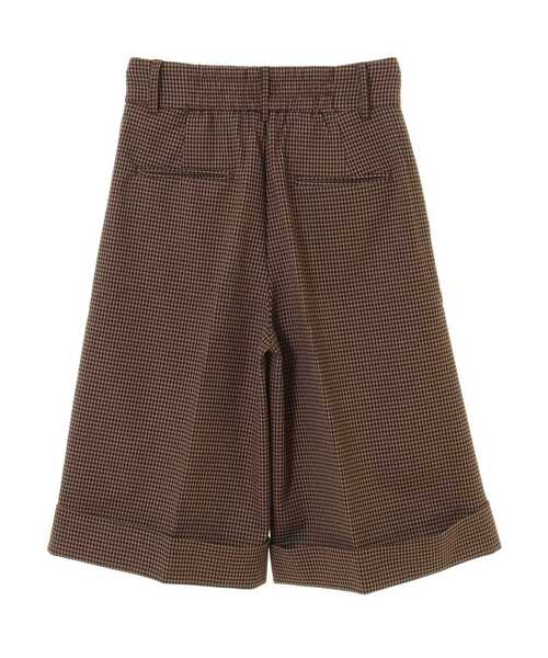 nota(ノータ)の「センタープレスハーフパンツ(その他パンツ・レディース・ブラウン/ワインレッド・3/2)」の4枚目の写真