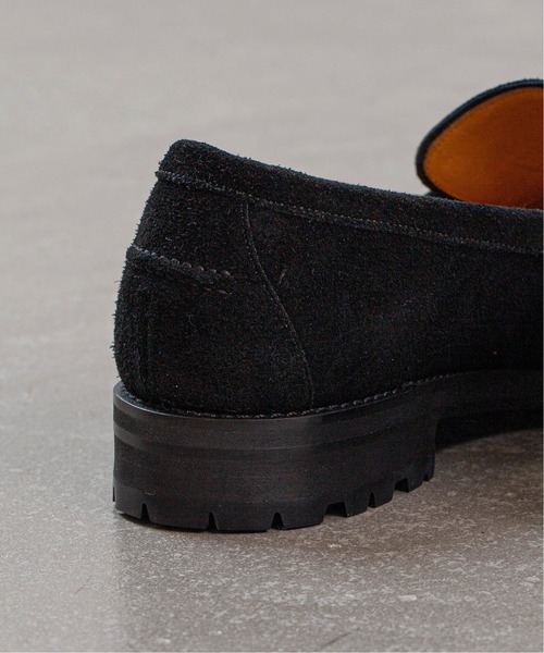 HIROSHI TSUBOUCHI（ヒロシツボウチ）の「【HIROSHI TSUBOUCHI】別注 スウェード ビットローファー コマンドソール（ローファー・メンズ・ブラック/ブラウン・7/8/9）」の16枚目の写真
