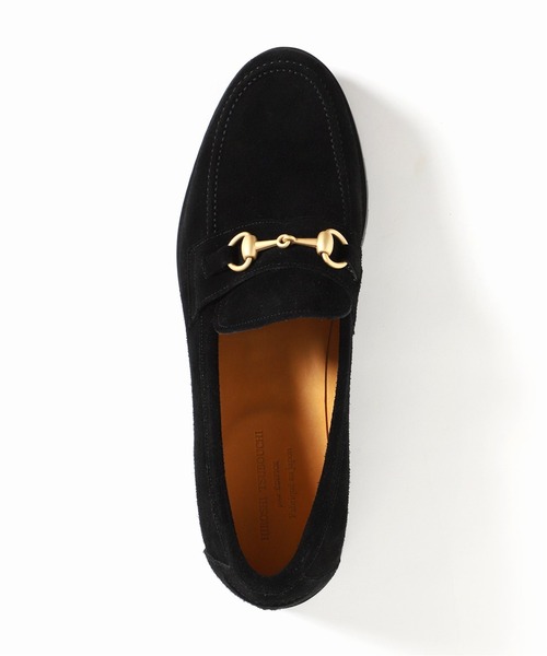 HIROSHI TSUBOUCHI（ヒロシツボウチ）の「【HIROSHI TSUBOUCHI】別注 スウェード ビットローファー コマンドソール（ローファー・メンズ・ブラック/ブラウン・7/8/9）」の6枚目の写真