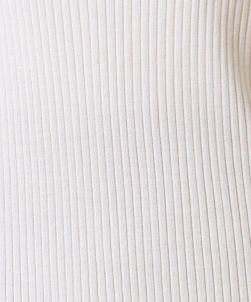 UNITED ARROWS(ユナイテッドアローズ)の「<UNITED ARROWS>W/S リブ ボートネック スリットスリーブ ニット B †(ニット/セーター・レディース・オフホワイト/ダークグレー/ケリー/その他1・FREE)」の20枚目の写真