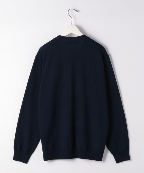 green label relaxing（グリーンレーベルリラクシング）の「＜green label relaxing＞120s 天竺 Vネック カーディガン（カーディガン/ボレロ・メンズ・ネイビー/ベージュ/コバルトブルー・L/M/S/XL）」の11枚目の写真