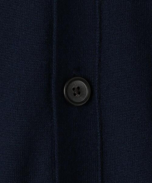green label relaxing（グリーンレーベルリラクシング）の「＜green label relaxing＞120s 天竺 Vネック カーディガン（カーディガン/ボレロ・メンズ・ネイビー/ベージュ/コバルトブルー・L/M/S/XL）」の15枚目の写真