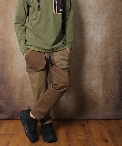 WILDERNESS EXPERIENCE（ウィルダネスエクスペリエンス）の「WILDERNESS EXPERIENCE ツイル ストレージ クライミング パンツ（その他パンツ・メンズ・ブラック/カーキ/ライトベージュ/ダークベージュ・MEDIUM/LARGE/X-LARGE）」の5枚目の写真