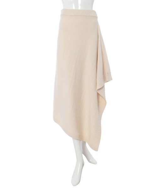 fifth calin(フィフスカラン)の「裾デザインニットスカート(スカート・レディース・ブラウン/アイボリー/ブラック・MEDIUM)」の18枚目の写真