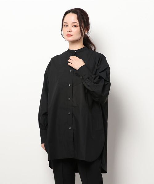 FREAK'S STORE(フリークスストア)の「Freedom/フリーダム ロングシャツブラウス(シャツ/ブラウス・レディース・ホワイト/ブラック/ブルー・フリ-)」の13枚目の写真