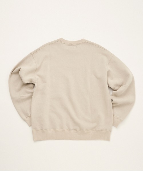 SEDAN ALL-PURPOSE(セダンオールパーパス)の「SEDAN ALL-PURPOSE セダンオールパーパス / OG Logo Crewneck Sweatshirt ロゴ刺繍クルーネックスウェット トレーナー / SD21F-CT10(スウェット・メンズ・ブラック/ライトベージュ・X-LARGE/LARGE/MEDIUM)」の11枚目の写真