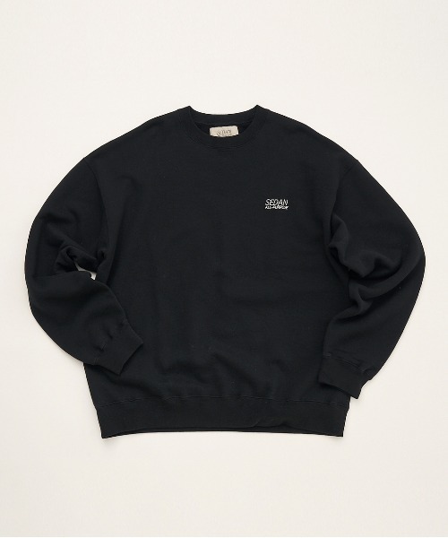 Sedan All-Purpose セダン ハーフジップスウェット ブラックXL SEDAN