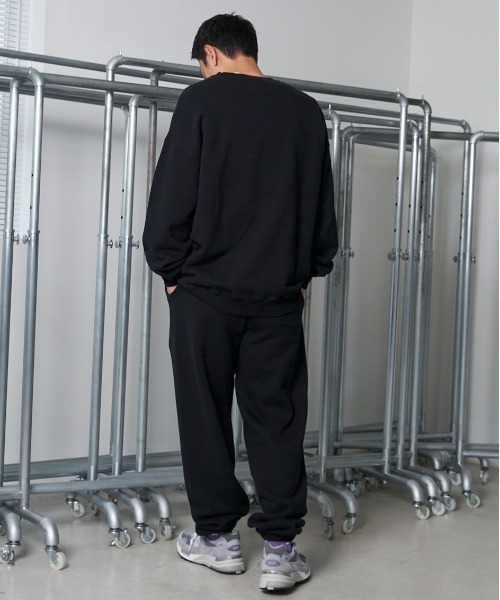 SEDAN ALL-PURPOSE(セダンオールパーパス)の「SEDAN ALL-PURPOSE セダンオールパーパス / OG Logo Crewneck Sweatshirt ロゴ刺繍クルーネックスウェット トレーナー / SD21F-CT10(スウェット・メンズ・ブラック/ライトベージュ・X-LARGE/LARGE/MEDIUM)」の5枚目の写真