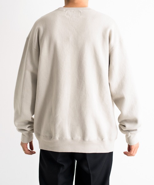 SEDAN ALL-PURPOSE(セダンオールパーパス)の「SEDAN ALL-PURPOSE セダンオールパーパス / OG Logo Crewneck Sweatshirt ロゴ刺繍クルーネックスウェット トレーナー / SD21F-CT10(スウェット・メンズ・ブラック/ライトベージュ・X-LARGE/LARGE/MEDIUM)」の20枚目の写真