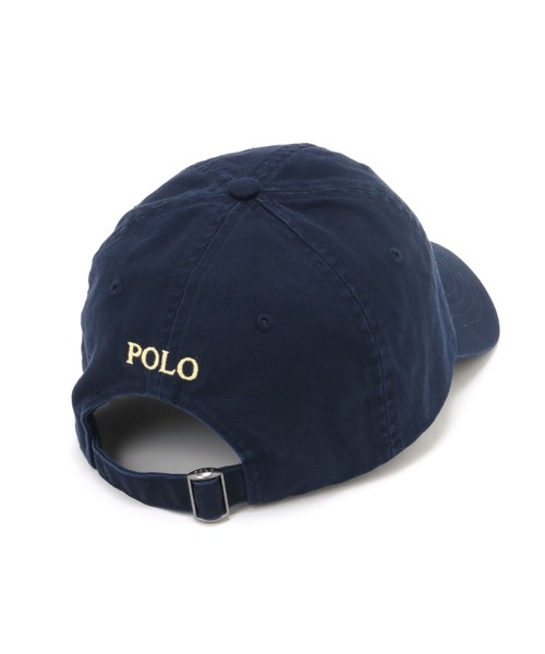 POLO RALPH LAUREN(ポロ ラルフ ローレン)の「※コットン チノ ベースボール キャップ(キャップ・メンズ・ブルー・ONE)」の2枚目の写真