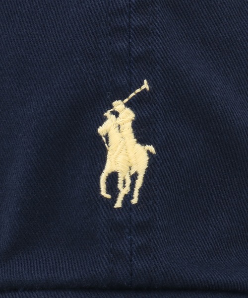 POLO RALPH LAUREN(ポロ ラルフ ローレン)の「※コットン チノ ベースボール キャップ(キャップ・メンズ・ブルー・ONE)」の7枚目の写真