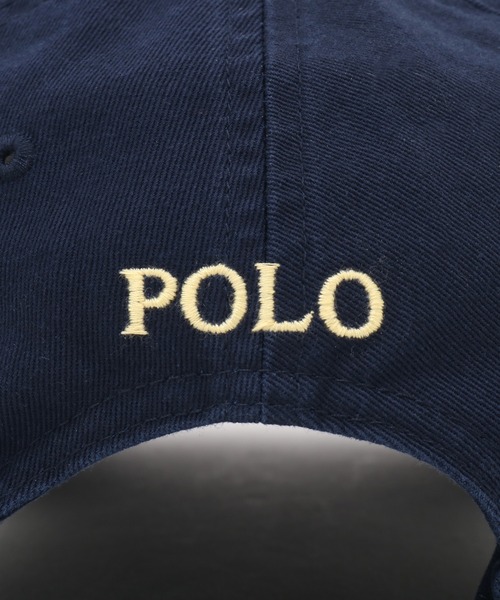 POLO RALPH LAUREN(ポロ ラルフ ローレン)の「※コットン チノ ベースボール キャップ(キャップ・メンズ・ブルー・ONE)」の4枚目の写真