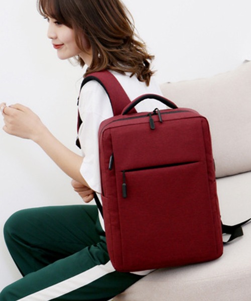 aimoha（アイモハ）の「【防水！0.5kg 軽量☆】通勤＆通学ビジネスリュック（バックパック/リュック・メンズ・ブルー/レッド/グレー/ブラック・FREE）」の16枚目の写真