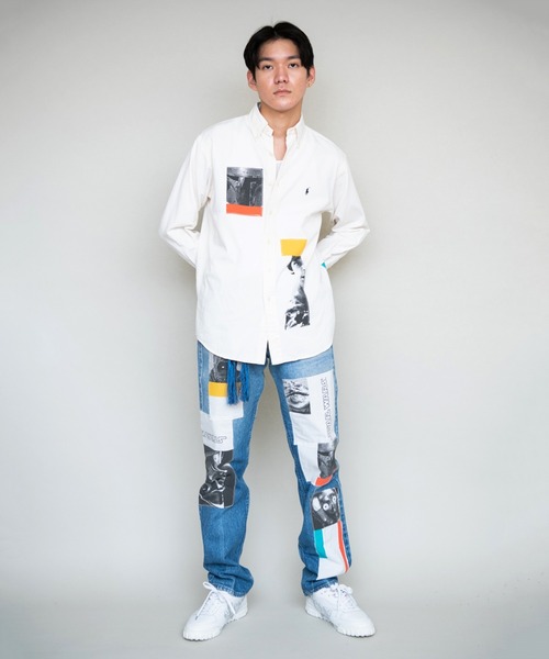 ability（アビリティ）の「DISCOVERED ディスカバード NEWSED リメイクアイテム / Collage Comic Shirt / DC-NS-SH-04（シャツ/ブラウス・メンズ・ホワイト系その他・FREE）」の6枚目の写真