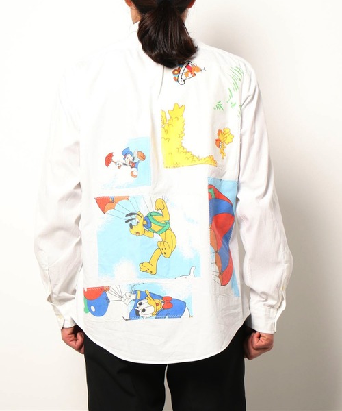 ability（アビリティ）の「DISCOVERED ディスカバード NEWSED リメイクアイテム / Collage Comic Shirt / DC-NS-SH-04（シャツ/ブラウス・メンズ・ホワイト系その他・FREE）」の8枚目の写真