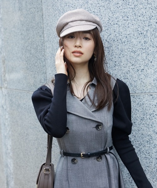SNIDEL（スナイデル）の「Sustainableハートネックニットプル