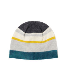 ROBERT MACKIE / Katrine ボーダー 配色 ウール ニットキャップ