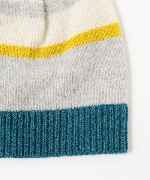 fennica（フェニカ）の「ROBERT MACKIE / Katrine ボーダー 配色 ウール ニットキャップ（ニットキャップ/ビーニー・レディース・その他/その他1・ONE SIZE）」の3枚目の写真