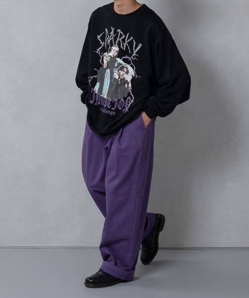 kutir(クティール)の「ワイドタックパンツ(その他パンツ・メンズ・ホワイト/パープル/サックスブルー/イエロー・SMALL/MEDIUM/LARGE)」の15枚目の写真