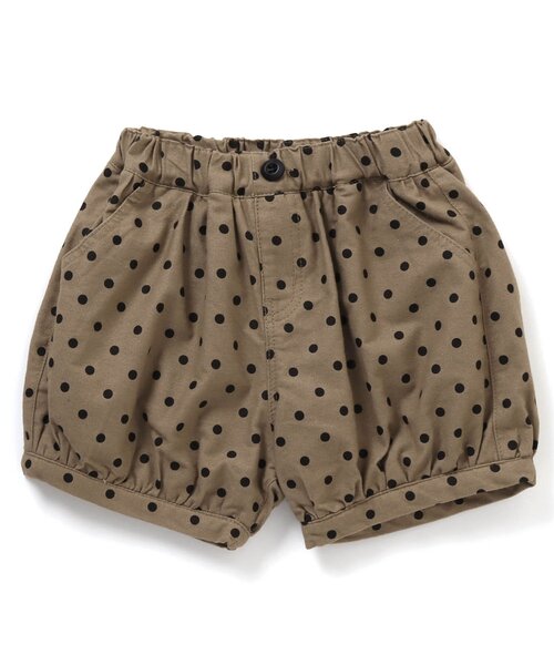 Seraph（セラフ）の「裏ボアあったかバルーンショートパンツ（その他パンツ・キッズ・アイボリー/ブラウン/グレー・120/140/110/100/80/130/90）」の3枚目の写真