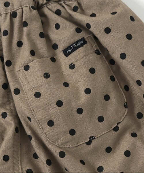 Seraph（セラフ）の「裏ボアあったかバルーンショートパンツ（その他パンツ・キッズ・アイボリー/ブラウン/グレー・120/140/110/100/80/130/90）」の7枚目の写真